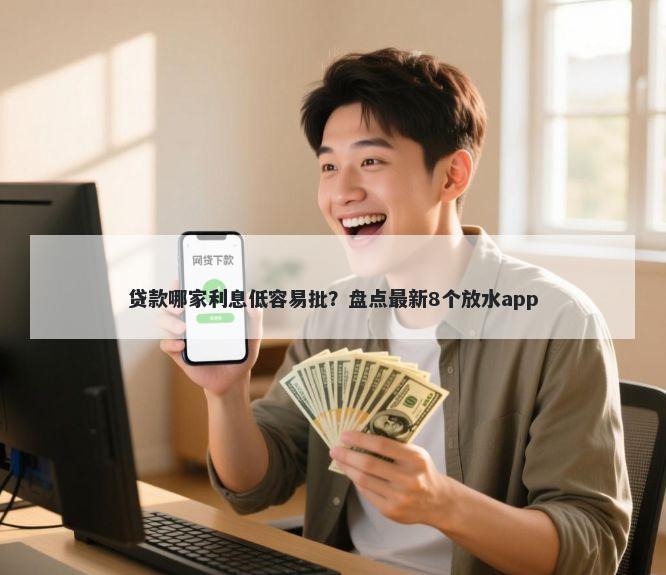 贷款哪家利息低容易批？盘点最新8个放水app