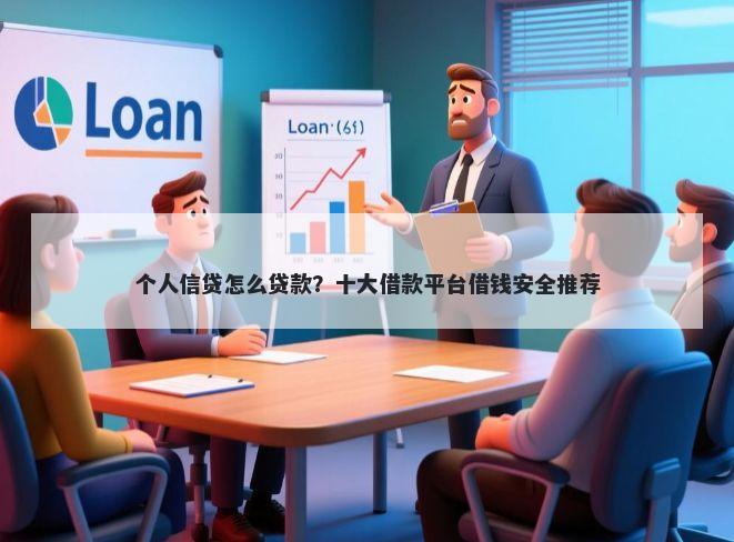 个人信贷怎么贷款？十大借款平台借钱安全推荐