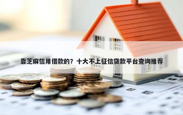 靠芝麻信用借款的？十大不上征信贷款平台查询推荐