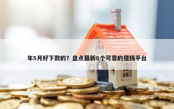年5月好下款的？盘点最新8个可靠的借钱平台