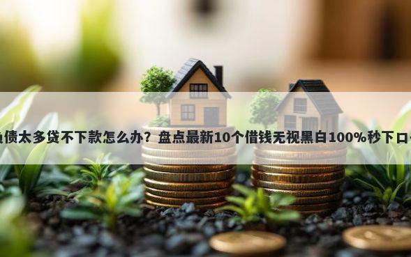 负债太多贷不下款怎么办？盘点最新10个借钱无视黑白100%秒下口子