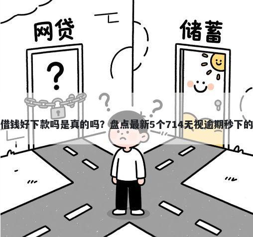 浩瀚借钱好下款吗是真的吗？盘点最新5个714无视逾期秒下的口子