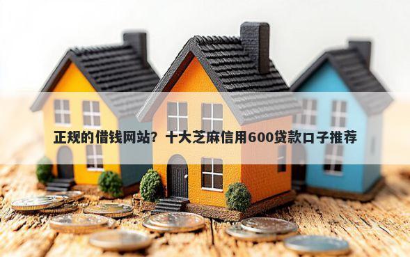 正规的借钱网站？十大芝麻信用600贷款口子推荐