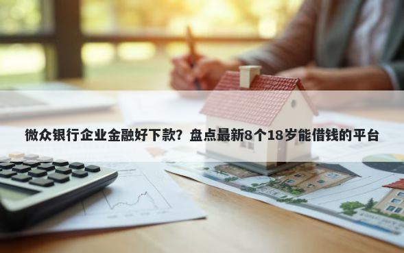 微众银行企业金融好下款？盘点最新8个18岁能借钱的平台